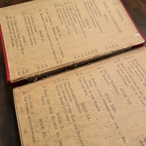 Antique Les Miserables volume I and II - Picture 5 of 11